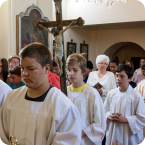 Slávnostná sv. omša s procesiou